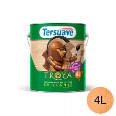 Impregnante Protector de Madera Brillante Troya Cedro 4L