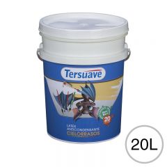 Pintura Latex Acrilico Cielorrasos Anticondensante Tersuave Blanco Mate 20L