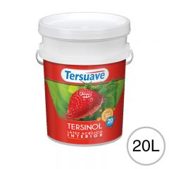 Pintura Latex Interior Antihongo Tersinol Blanco Mate 20L