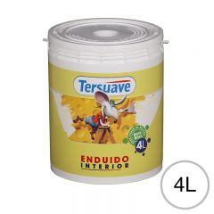 Enduido Plastico Interior Tersuave Blanco 4L