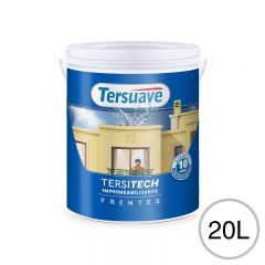 Impermeabilizante para Frentes Exterior Tersitech Blanco 20L