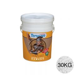 Revestimiento Plastico Revoque Texturado Terplast Romano Mediano Blanco 30Kg